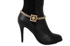 Women Fashion Jewelry Boot Bracelet Gold Metal Chain Shoe Lion Square Hot Charm