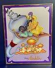 Vintage Walt Disney Aladdin 20 X 16 Framed Movie Poster #82318