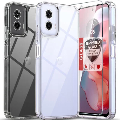 Funda Teléfono Motorola Moto G Power 5G 2024 2025 2023 2022 + Pantalla Cristal Foto 1 de 3