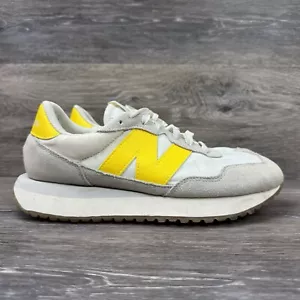 New Balance 237 Women Running Sneaker White Yellow Size 8.5 Casual Sneaker Shoes - Picture 1 of 18