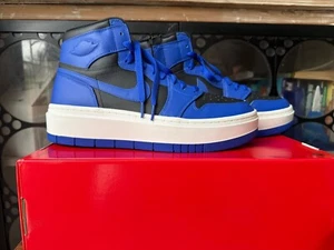 Nike Dunk High Unisex Royal Blue/Black Size 9 UK no lid on box - Picture 1 of 5