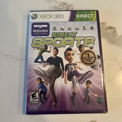 XBOX 360 Kinect Sports (Xbox 360, 2010) BRAND NEW AND FACTORY SEALED!!! - Image 1 of 3