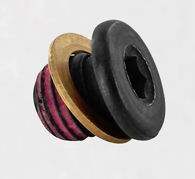 NEW Torque Converter Drain Plug Bolt with Washer Seal for Mercedes 019901117 - Image 1 of 4