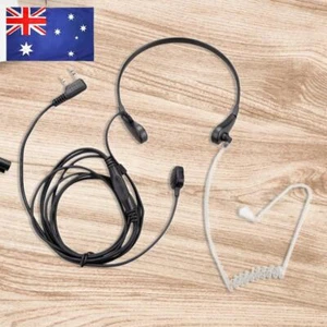 2-P Pin Acoustic Tube PTT Mic Earpiece Walkie Talkie Headset for Baofeng UV-5R - Zdjęcie 1 z 5
