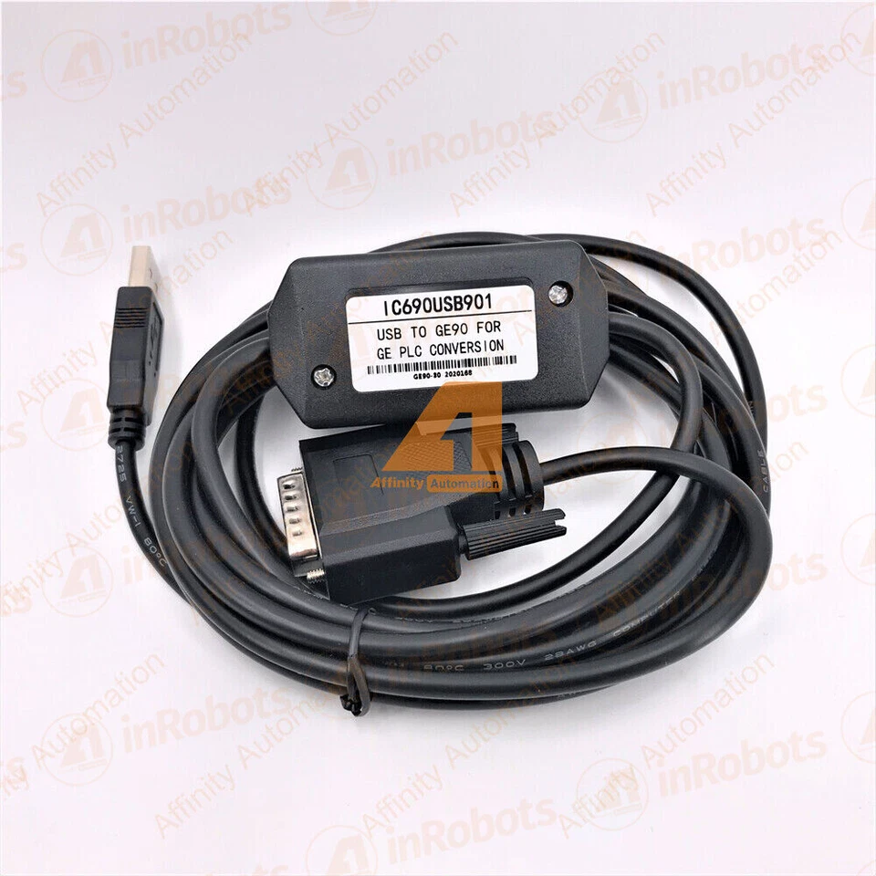 IC690USB901 FANUC USB Programming Cable GE90 30/70 PLC 2Yr Warranty UK Stock - Image 1 of 4