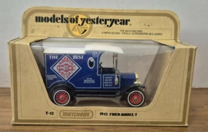 Y 12 1912 Ford Model T SMITHS Models of Yesteryear Matchbox in I Box - Bild 1 von 2