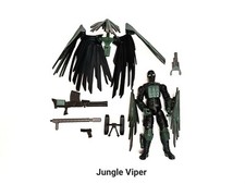 2007 G.I. Joe 25th Anniversary Jungle Viper GI Joe/Cobra ~ Loose All Weapons