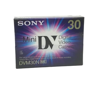 Sony Mini DV Digital Video Cassette Premium 30 min DVM30N ME Camcorder Free Ship - Picture 1 of 2