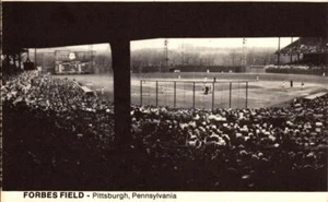 Baseball Forbes Field Stadium Pittsburgh PA Postcard B&W Reprint? - Picture 1 of 1