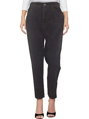 Armani Pantalone Da Donna Antracite Vita Alta Affusolato Velluto 43 W29 L Large - Immagine 1 di 4