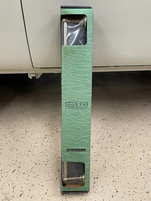 MOTIV 24” Polished Brass Towel Bar Old Stock Sealed Box Made In USA - Image 1 of 4