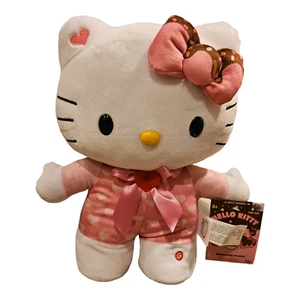 Hello Kitty Side Stepper 12" Valentines Day Animatronic Plush Decor Gemmy - Picture 1 of 9