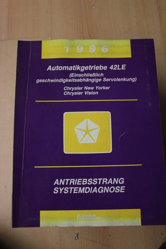 Chrysler Jeep 1996 Automatikgetriebe 42LE Diagnose - Bild 1 von 1
