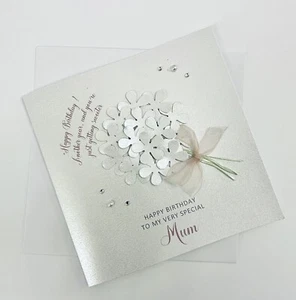 MUM BIRTHDAY CARD PERSONALISED - Nan Sister Daughter Friend 60th 70th Any Age - Picture 1 of 6