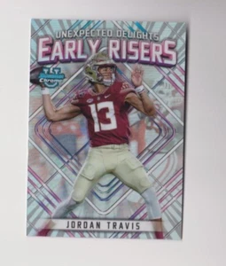 2023 Bowman Chrome University Jordan Travis Early Risers Insert - Picture 1 of 1