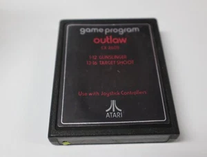 Outlaw Atari 2600 1978 Cart Only Text Varient - Picture 1 of 2