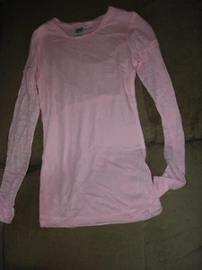 KAVIO PINK GIRLS SMALL WITH BURN OUT ARMS - Picture 1 of 6