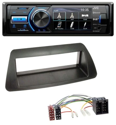 JVC Bluetooth MP3 USB DAB Autoradio für Fiat Bravo Brava Marea Marea-Weekend - Bild 1 von 4