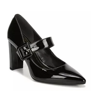 Circus Sam Edelman Montreal Mary Jane Heel Pumps Sz 8.5 Black Block Heel - Picture 1 of 10