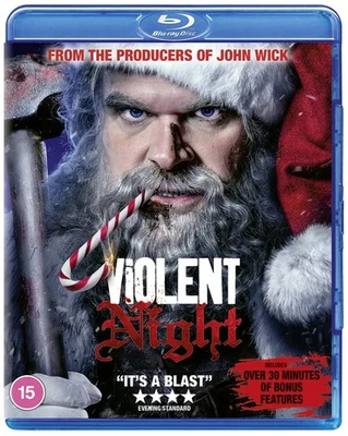 Violent Night (Blu-ray) Mike Dopud David Harbour John Leguizamo Beverly D'Angelo - image 1 of 2