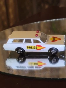 Vintage Matchbox Superfast Wheels 55 B Mercury Police Commuter 1971 ENGLAND - Picture 1 of 17