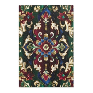 Luxurious Vintage Floral Area Rug, Bohemian Home Decor, Living Room [...] - Picture 1 of 19
