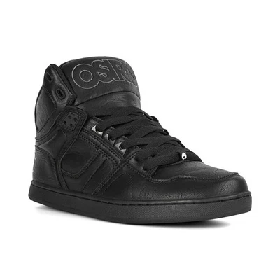 Zapatos Altos Osiris NYC 83 CLK - Negro/Negro/Estriado - Imagen 1 de 4