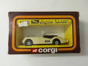 Vintage Corgi Cars Of The 50s Classics Jaguar XK120 Boxed 1983 NOS - Picture 1 of 5