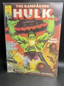 RAMPAGING HULK #1 1977 | REVISTA MARVEL KEN BARR CVR | ENVÍO GRATUITO - Imagen 1 de 14