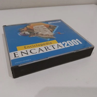 Microsoft Encarta 2001 Enciclopedia originale 3 CD - Immagine 1 di 4