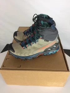 Excellent La Sportiva Ultra Raptor II Mid Leather GTX Women's Hiking Boots, Grey - Picture 1 of 10
