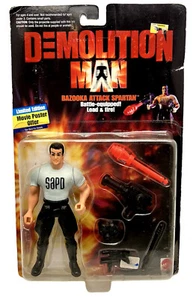 Demolition Man Bazooka Attack Spartan Action Figure 1993 Mattel New - Picture 1 of 18