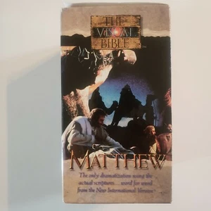 The Visual Bible - Matthew - VHS - 4 Tape Box Set Good Condition - Picture 1 of 6