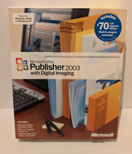 Microsoft Office Publisher 2003 with Digital Imaging - Complete In Box