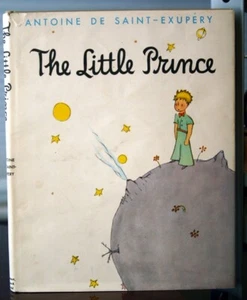 THE LITTLE PRINCE by Antoine De Saint-Exupery 1943 HC/DJ "JJ" Edition VINTAGE - Picture 1 of 6