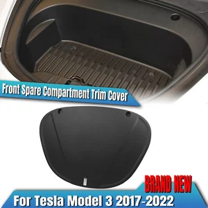 For Tesla Model 3 2017-2022 2018 Front Trunk Cover Spare Compartment Cover Trim - Picture 1 of 17