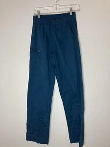 WonderWink Teal Blue Tall Medical Uniform Scrub Bottom Small - Picture 1 of 8