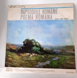 Enescu Rapsodiile Romane Poema Romana Conta. LP Vinyl Record. - Picture 1 of 12