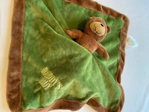 BABY ESSENTIALS Lovey Coperta Orso Cervo Papà Ragazzo Lil Uomo Ottime Condizioni Reversibile - Foto 1 di 2