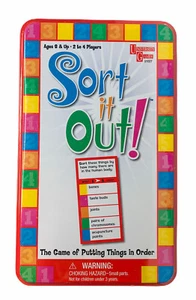 NEW Sort It Out University Games Game in Tin The Game Of Putting Things in Order - Picture 1 of 8