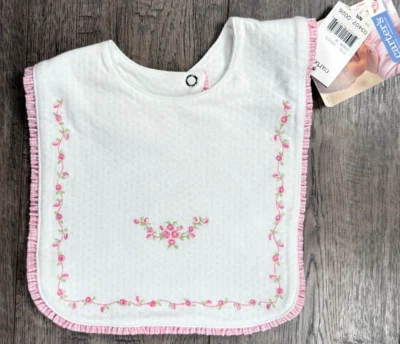 Babador Baby Girl New Carter's Vintage Little Rose - Imagem 1 de 2