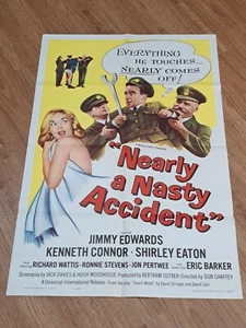 Vintage 1962 Universal Nearly a Nasty Accident Film Poster Druck (27 x 40) - Bild 1 von 7
