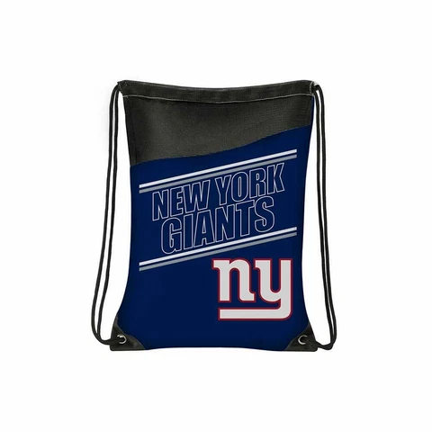 Northwest NFL New York Giants Blue Drawstring Incline BackSack Backpack Cover