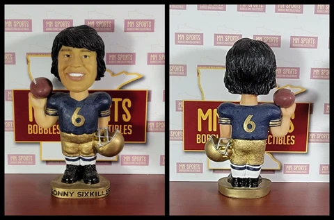 Sonny Sixkiller Bobblehead Washington Huskies Ultra Rare Cherokee Cover