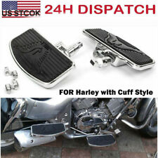 Front Floorboard Footrests Pedals Adjustable For Harley Sportster 883 1200 Dyna
