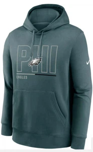 Philadelphia Eagles Nike NFL City Code Club Sudadera con Capucha Verde Para Hombre’s Grande - Imagen 1 de 3