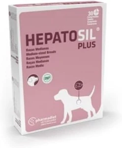 HEPATOSIL PLUS RAZAS MEDIANAS 30CPD - Imagen 1 de 1