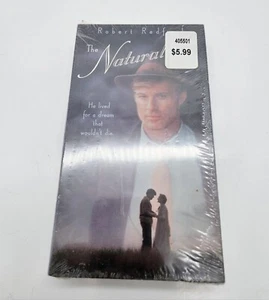 The Natural VHS Tape Robert Redford Factory Sealed New - Picture 1 of 3