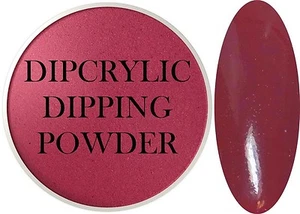 Dipcrylic Dipping Powder 1oz Jar Nail Dip Powder Sheba Nails RUBY - Picture 1 of 4