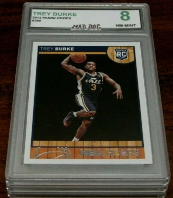 TREY BURKE Rookie***2013 Panini HOOPS---MINT 8***JAZZ--MAD DOG GRADING - Image 1 of 2